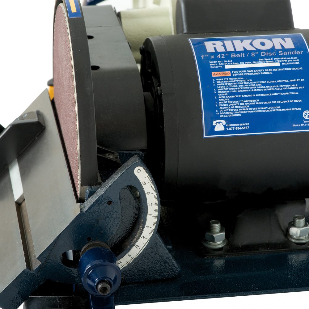 Model 50144 1" x 42" Belt/ 8" Disc Sander RIKON Power Tools